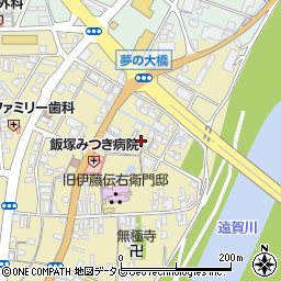 福岡県飯塚市幸袋117周辺の地図