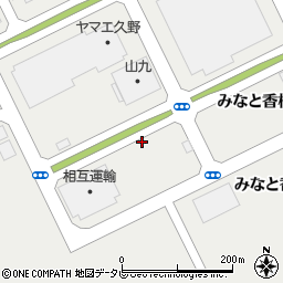 福岡県福岡市東区みなと香椎周辺の地図