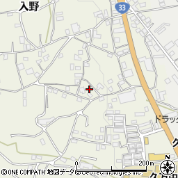 愛媛県上浮穴郡久万高原町入野1399-1周辺の地図