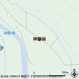 徳島県海部郡海陽町神野神野前周辺の地図