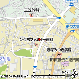 福岡県飯塚市幸袋140周辺の地図