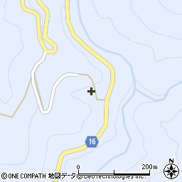 高知県高知市土佐山高川546周辺の地図