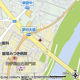 福岡県飯塚市幸袋61周辺の地図