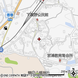 福岡県田川郡香春町高野1252周辺の地図