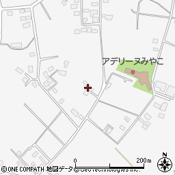 福岡県京都郡みやこ町豊津2040-2周辺の地図