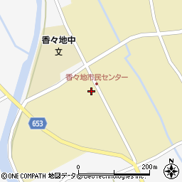 豊後高田警察署香々地警察官駐在所周辺の地図