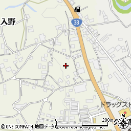 愛媛県上浮穴郡久万高原町入野1382周辺の地図