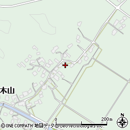 福岡県京都郡みやこ町犀川木山901周辺の地図