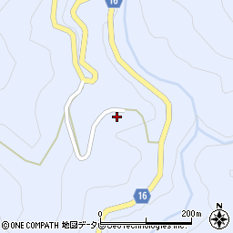 高知県高知市土佐山高川535周辺の地図
