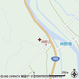 徳島県海部郡海陽町神野猪ノ谷周辺の地図