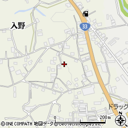 愛媛県上浮穴郡久万高原町入野133-2周辺の地図