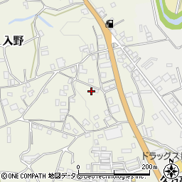 愛媛県上浮穴郡久万高原町入野1380周辺の地図