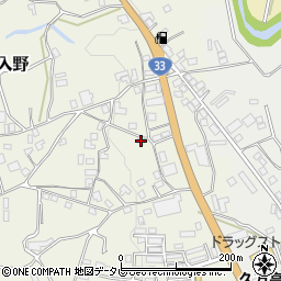 愛媛県上浮穴郡久万高原町入野1378周辺の地図
