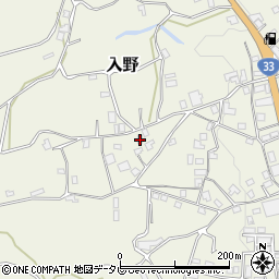 愛媛県上浮穴郡久万高原町入野144周辺の地図