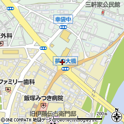 福岡県飯塚市幸袋55周辺の地図
