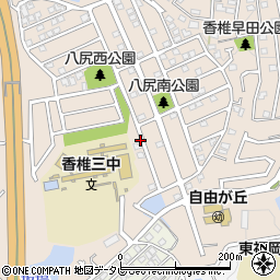 香椎駅東4-12-3駐車場周辺の地図