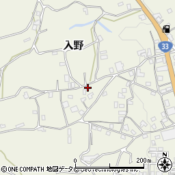 愛媛県上浮穴郡久万高原町入野143周辺の地図