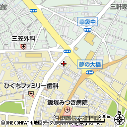 飯塚信用金庫幸袋支店周辺の地図