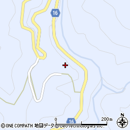高知県高知市土佐山高川1949周辺の地図