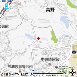 福岡県田川郡香春町高野1412周辺の地図