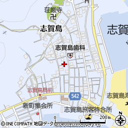 福岡県福岡市東区志賀島周辺の地図