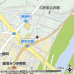福岡県飯塚市幸袋49周辺の地図
