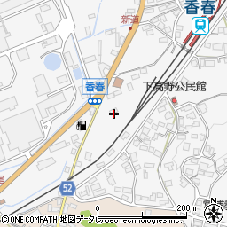 福岡県田川郡香春町高野1214周辺の地図