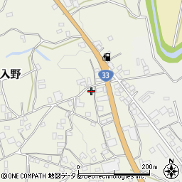 愛媛県上浮穴郡久万高原町入野1270周辺の地図