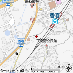 福岡県田川郡香春町高野1209-1周辺の地図
