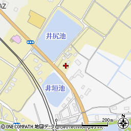 セブンイレブン椎田八田店周辺の地図