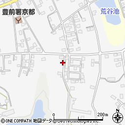 福岡県京都郡みやこ町豊津1986周辺の地図