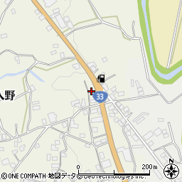 愛媛県上浮穴郡久万高原町入野1297-4周辺の地図