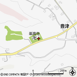 峯高寺周辺の地図