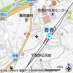 福岡県田川郡香春町高野1116-9周辺の地図