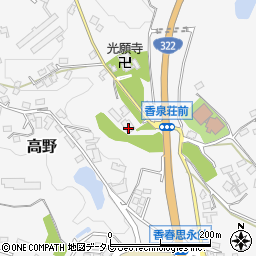 福岡県田川郡香春町高野853周辺の地図