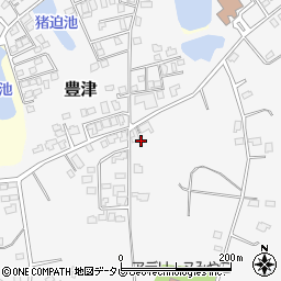 福岡県京都郡みやこ町豊津2155周辺の地図