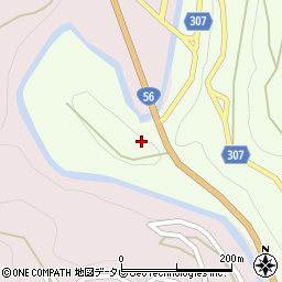 愛媛県伊予市中山町佐礼谷90周辺の地図