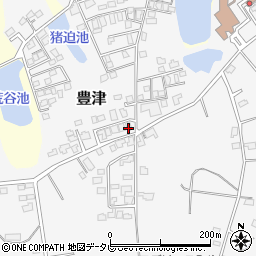 福岡県京都郡みやこ町豊津2193-14周辺の地図