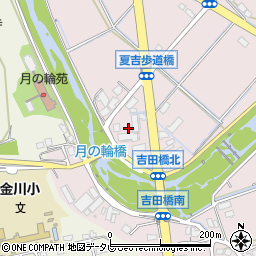 田川農協　金川直売所周辺の地図