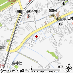 鯰田建材工業所周辺の地図