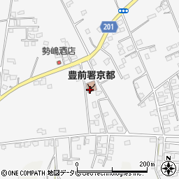 京築広域圏豊前消防署京都分署周辺の地図