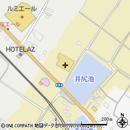 ホームプラザナフコ椎田店周辺の地図