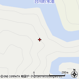 和歌山県田辺市佐田周辺の地図