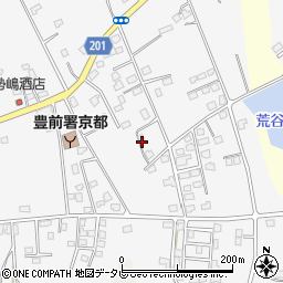 福岡県京都郡みやこ町豊津1713周辺の地図