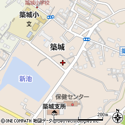 福岡京築農業協同組合　築城支店周辺の地図