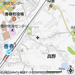 福岡県田川郡香春町高野830周辺の地図