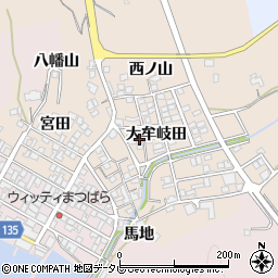 徳島県海部郡牟岐町灘大牟岐田64-9周辺の地図