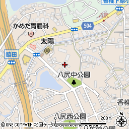 中国重機株式会社　九州営業所周辺の地図