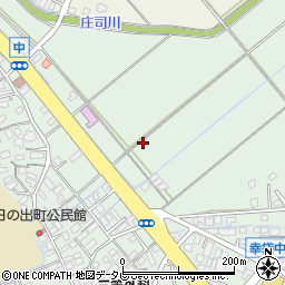 福岡県飯塚市中周辺の地図