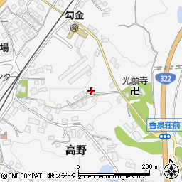 福岡県田川郡香春町高野752周辺の地図